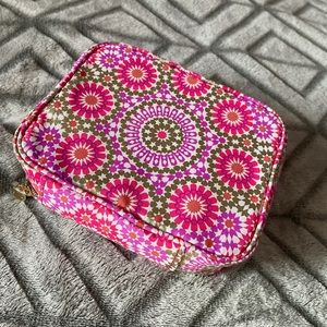 Pink and Purple Estée Lauder Makeup Beauty Bag